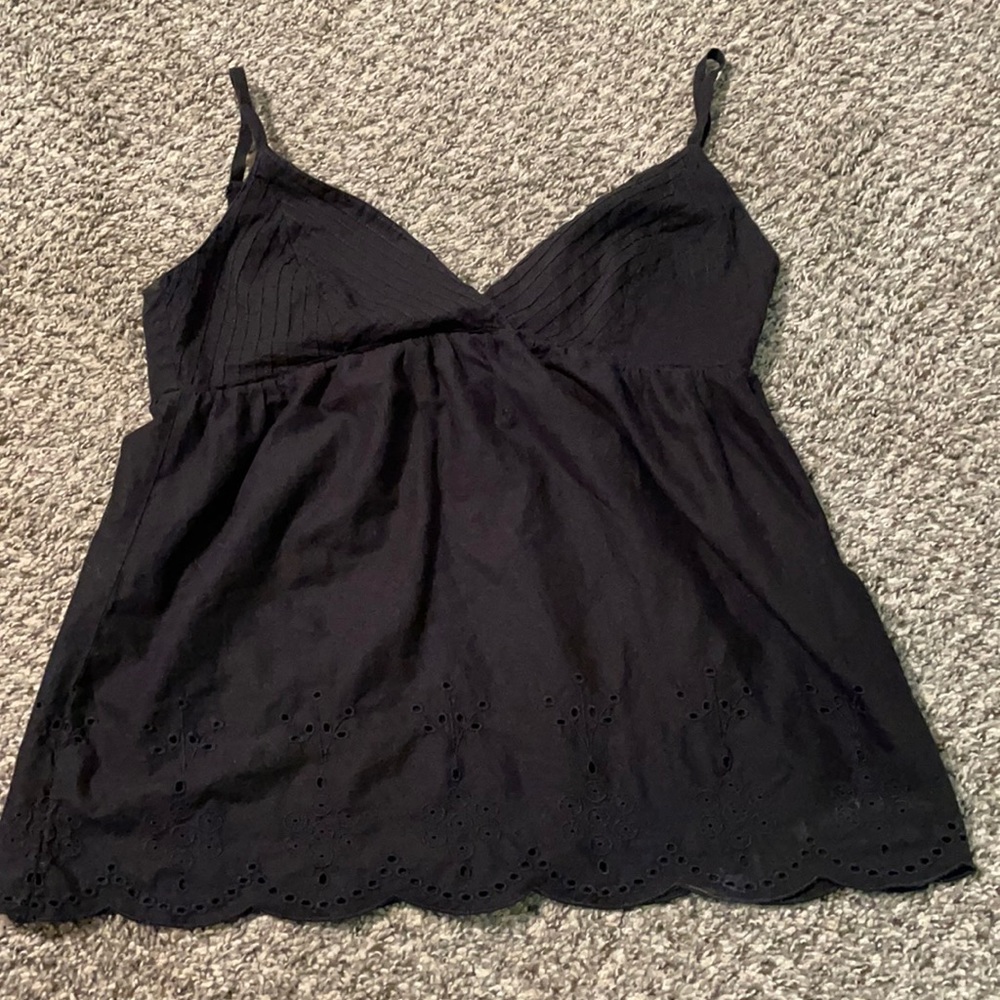 Lucky Brand black tank top XS